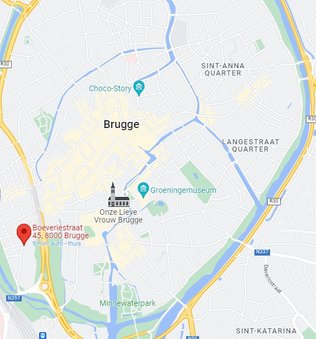 Kaart Kopje Zwam Brugge